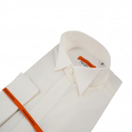 chemise business blanc cassé slim cérémonie_COL
