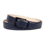 Ceinture Business Bleu Marine en cuir