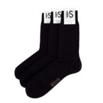 chaussettes business noir corto