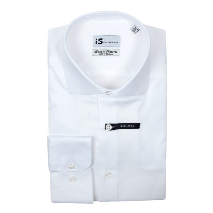 Chemise Business Blanc Regular col italien