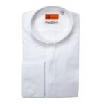 Chemise business blanc slim bouton - smoking