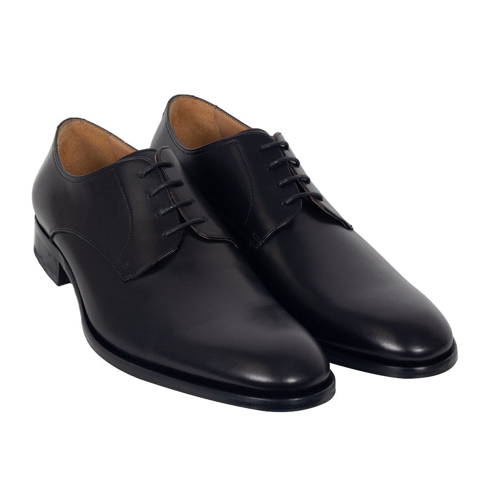 Derbies noires en cuir