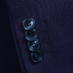 Costume Business Slim 3 boutons Bleu Cobalt