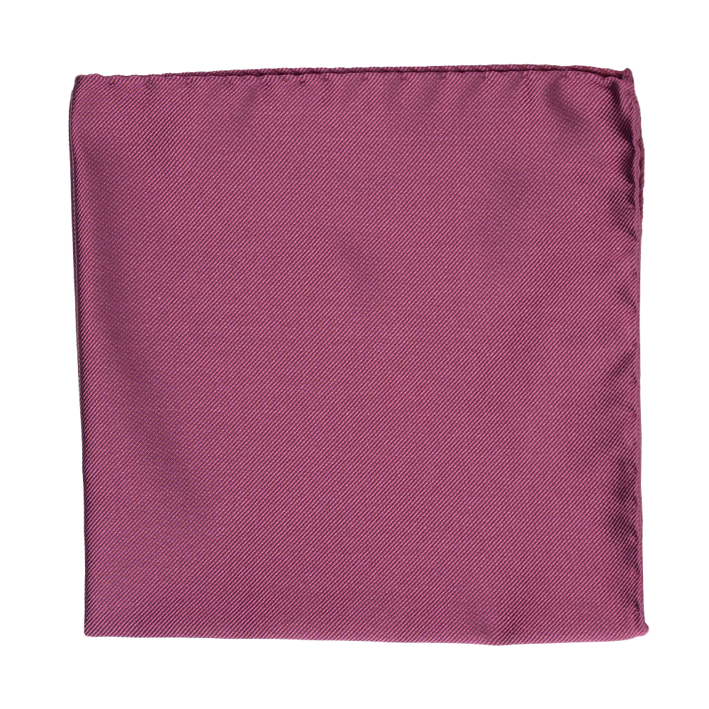 Pochette prune en soie