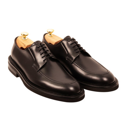 Derbies noires en cuir