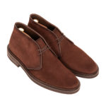 Chukka boots brunes en cuir